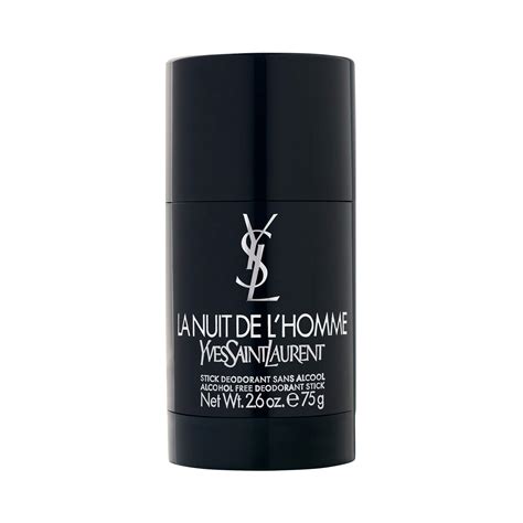 lanuit de l homme by ysl deodorant stick 2.6 oz|Yves Saint Laurent Men's Lanuit De L'Homme Deodorant Stick .